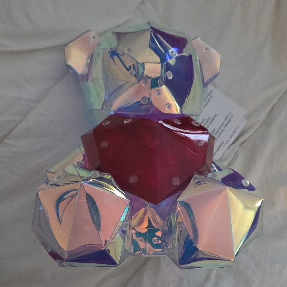 Luminous Holographic Iridescent LED Teddy Bear Lamp - Picture 7 of 7